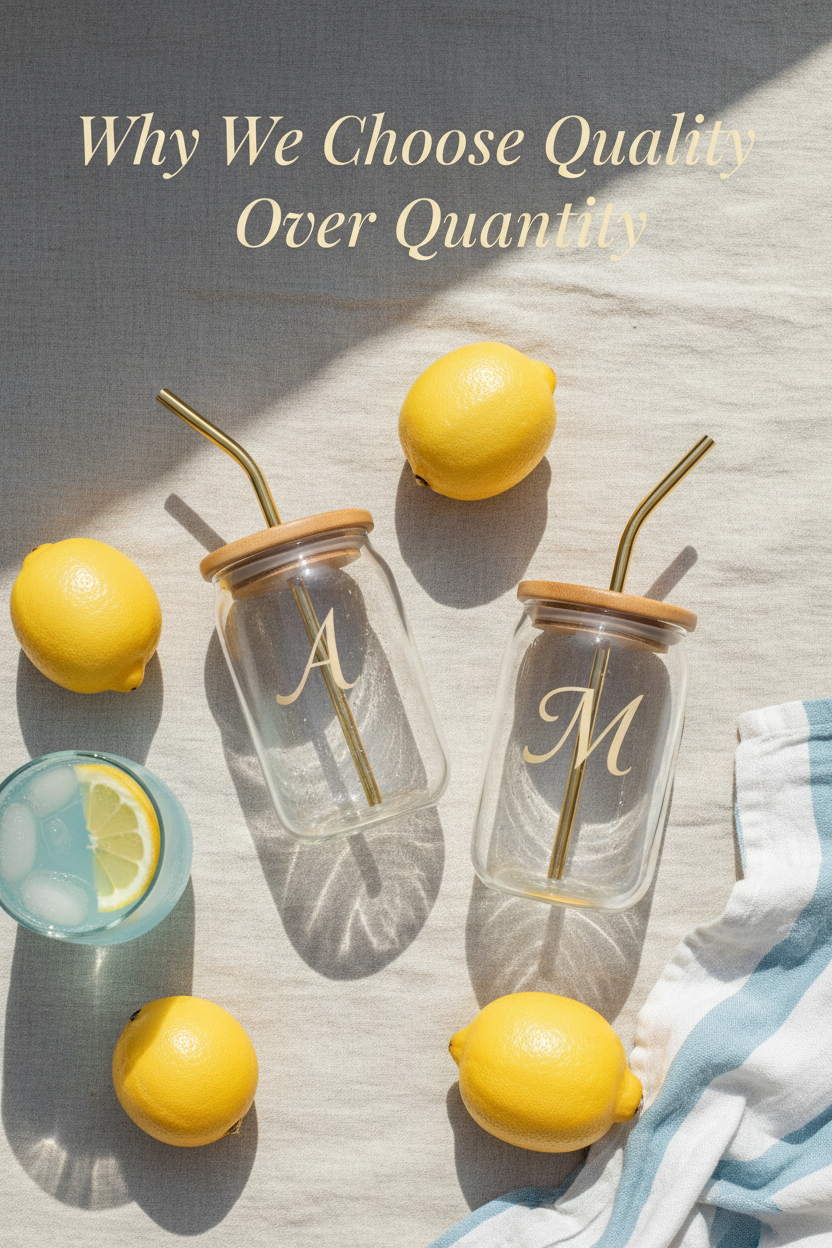 Why We Choose Quality Over Quantity
