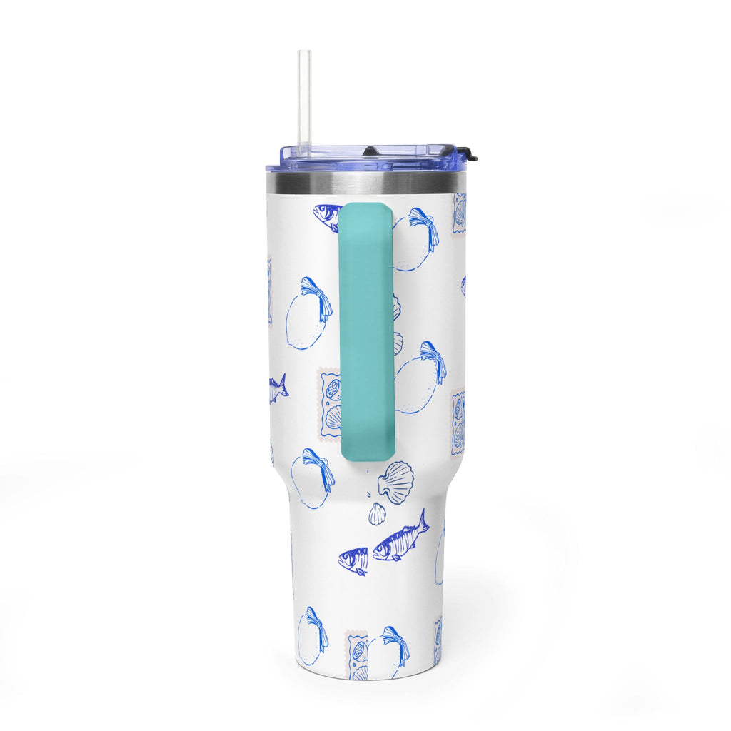 Personalized Ocean Seashell 40oz Tumbler