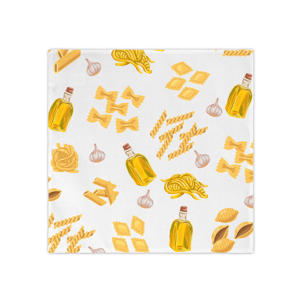 Pasta Pattern Cloth Napkins - Set of 4