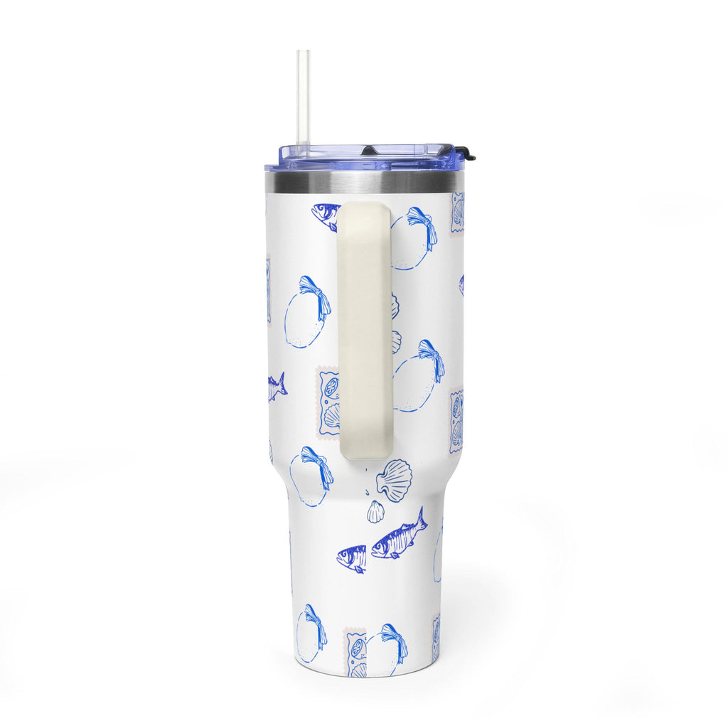 Personalized Ocean Seashell 40oz Tumbler