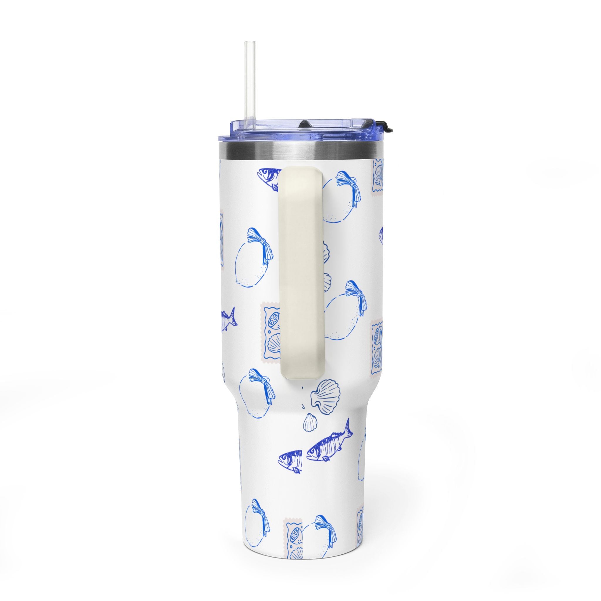 Personalized Ocean Seashell 40oz Tumbler