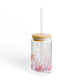 Watercolor Ocean Sipper Glass