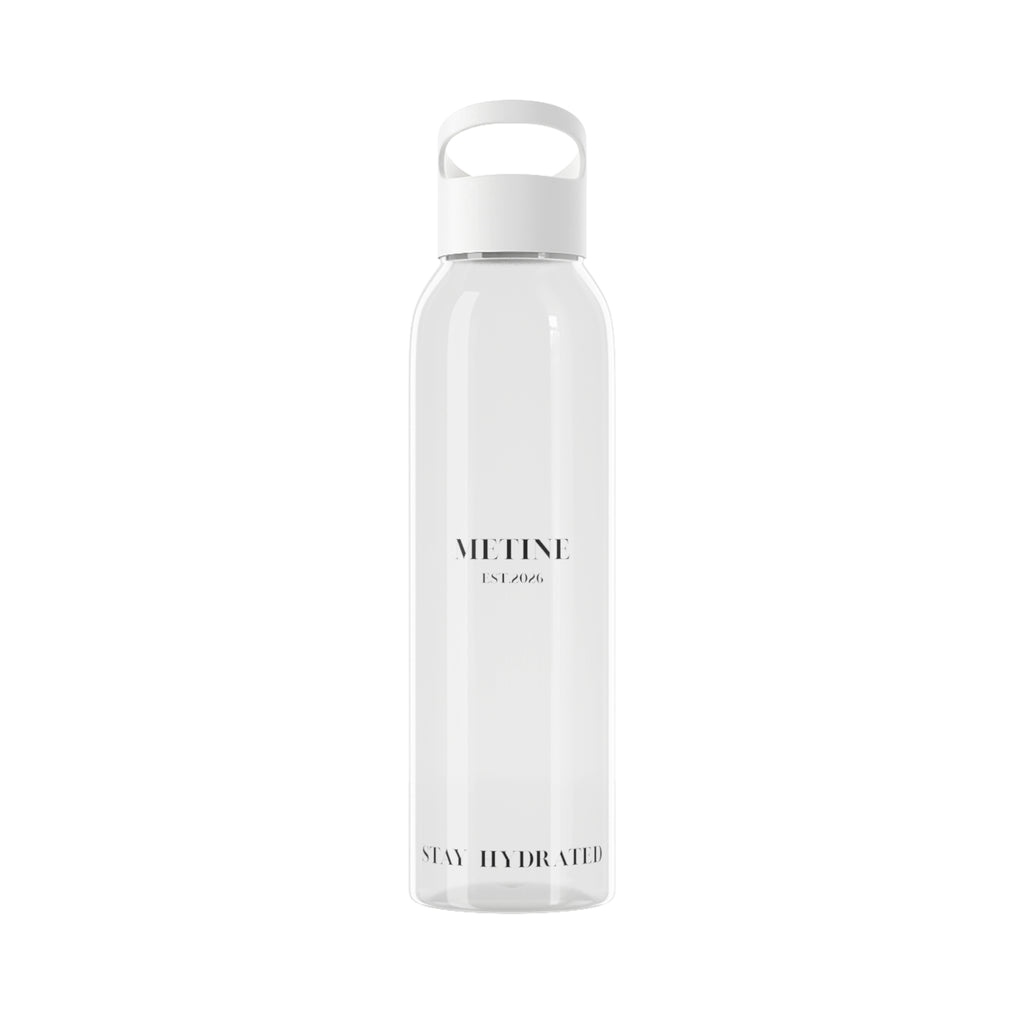 Minimalist Glass-Look Sky Water Bottle