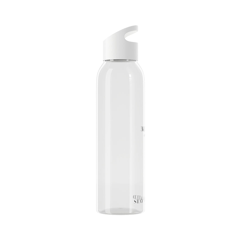 Minimalist Glass-Look Sky Water Bottle