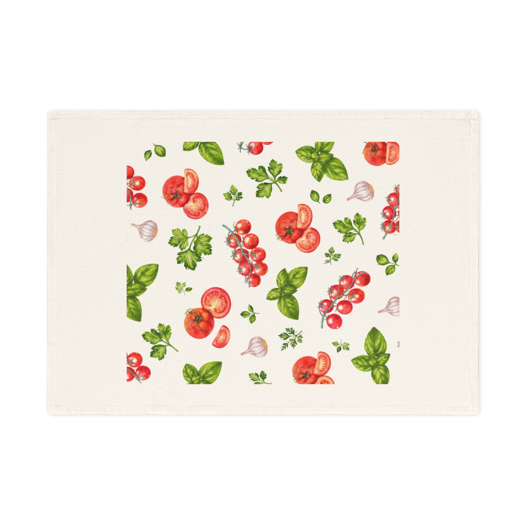 Tomato & Herb Cotton Tea Towel