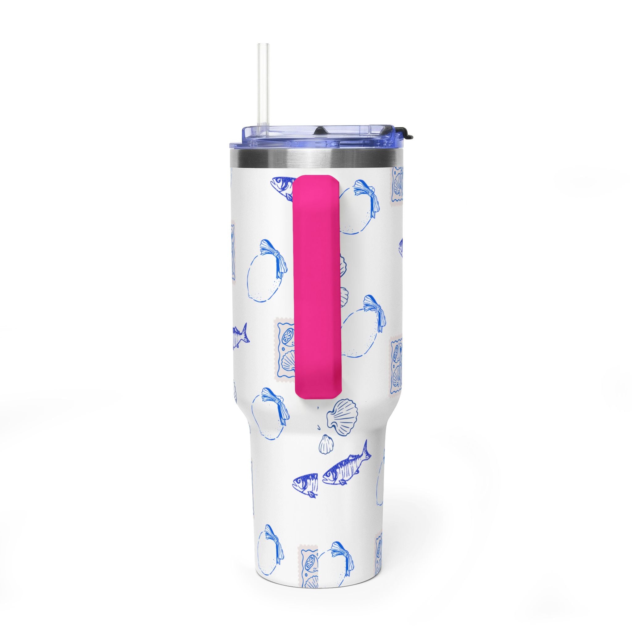 Personalized Ocean Seashell 40oz Tumbler