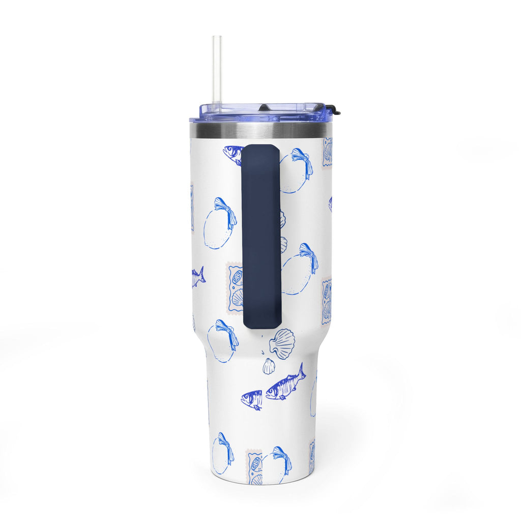 Personalized Ocean Seashell 40oz Tumbler