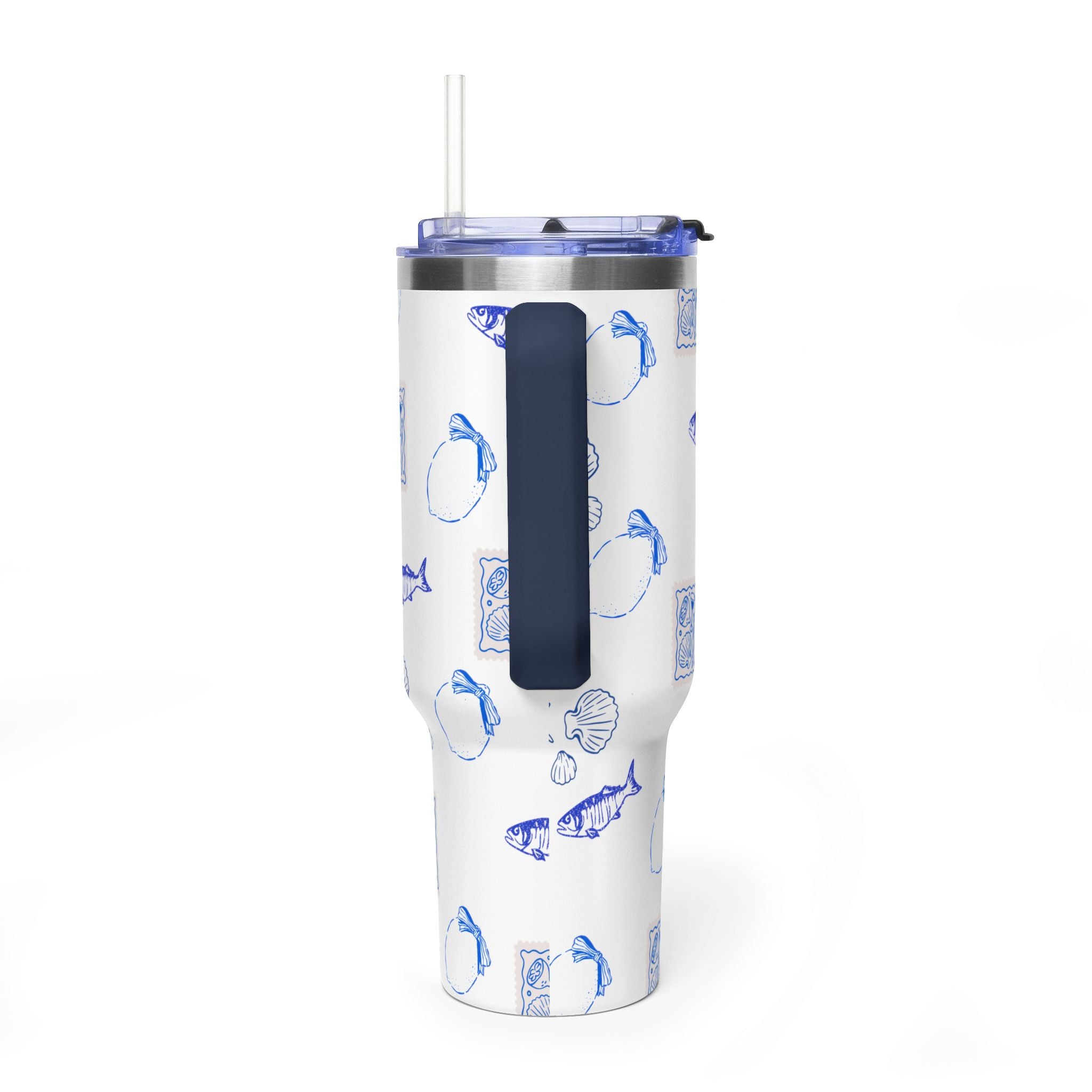 Personalized Ocean Seashell 40oz Tumbler