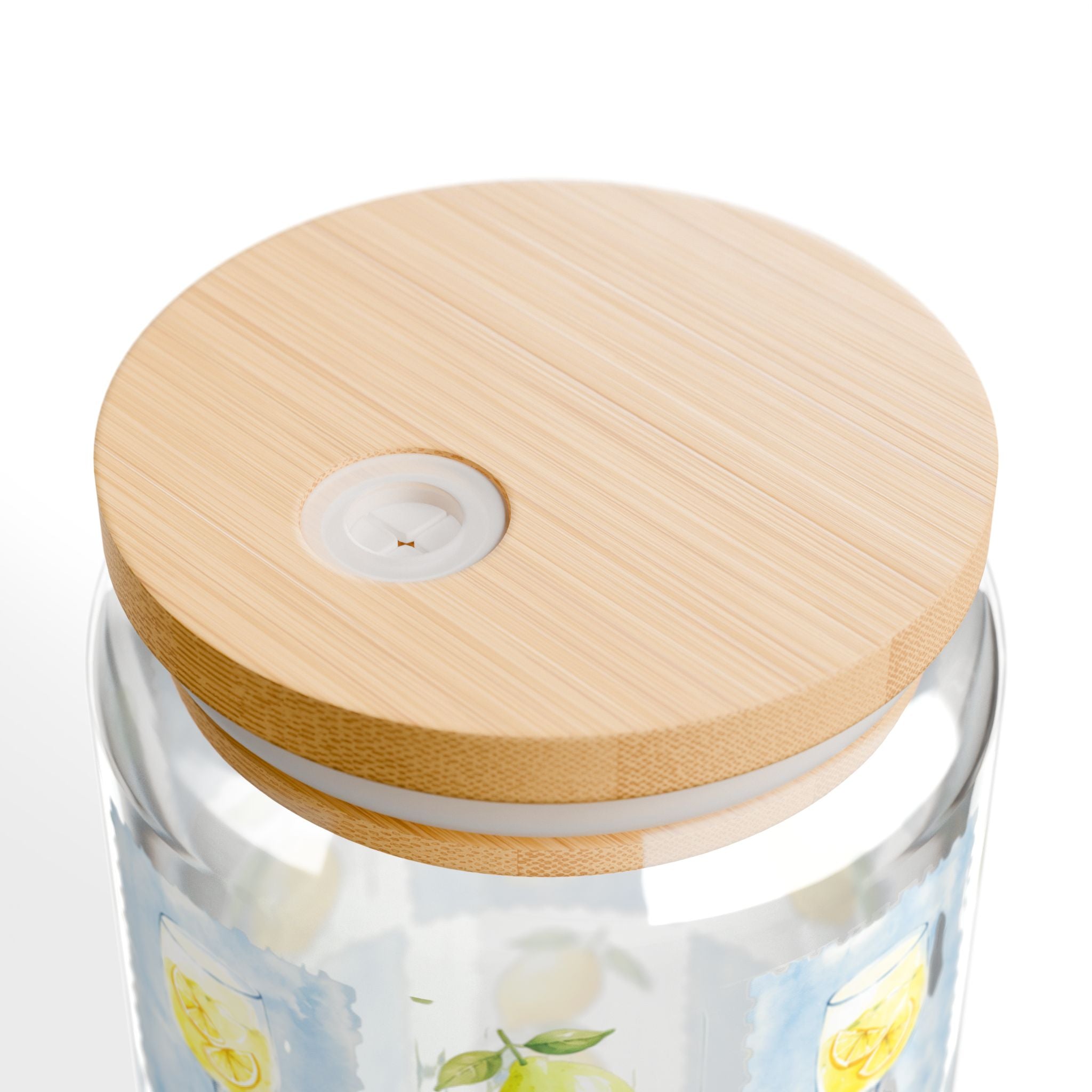 Lemon 16oz Glass Sippe