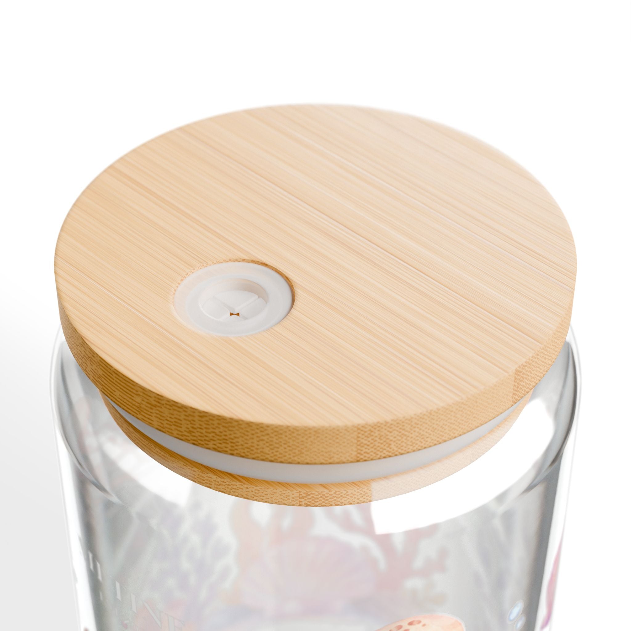 Ocean Life 16oz Glass Sipper