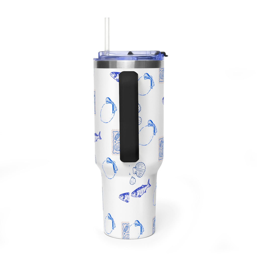 Personalized Ocean Seashell 40oz Tumbler