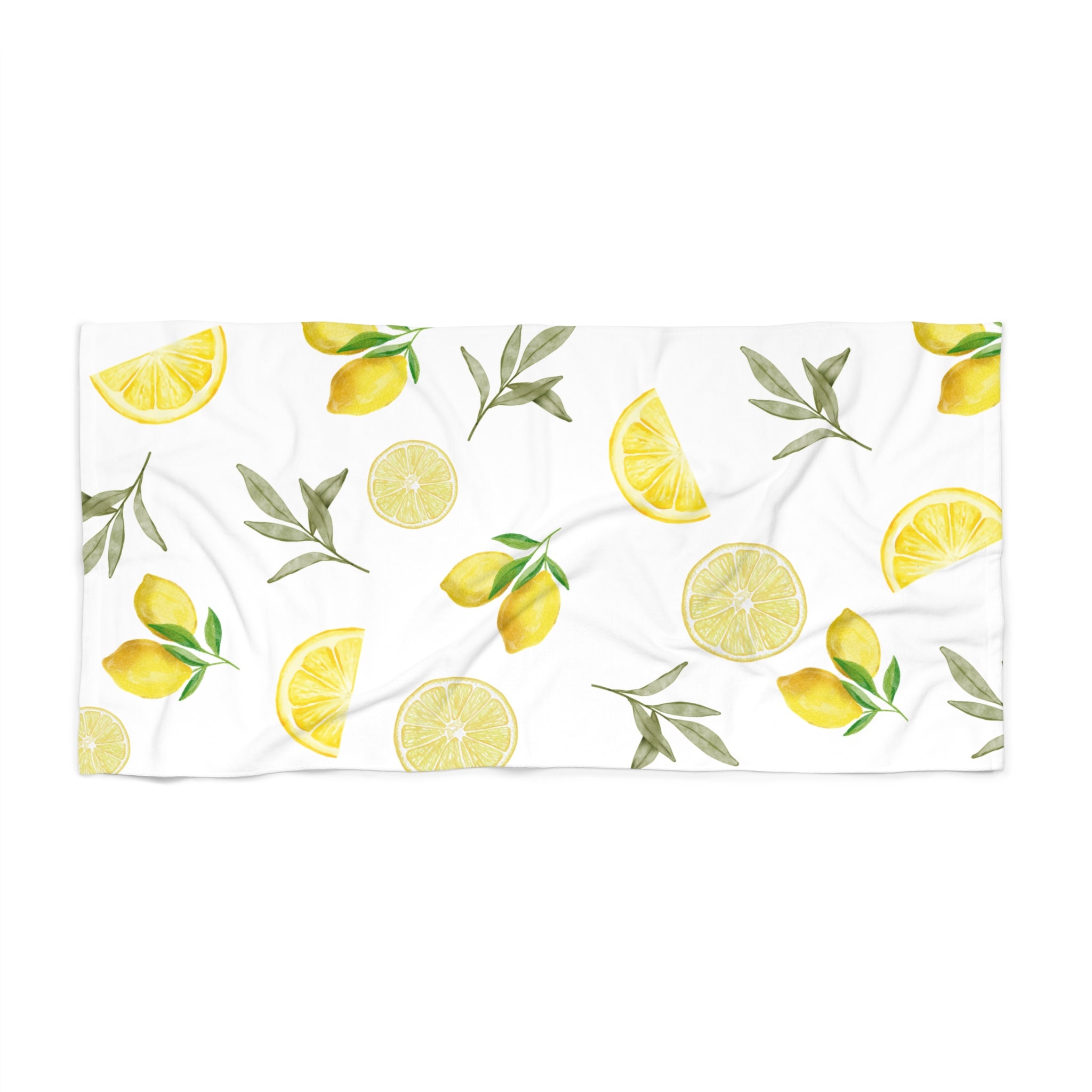 Lemon Beach Towel