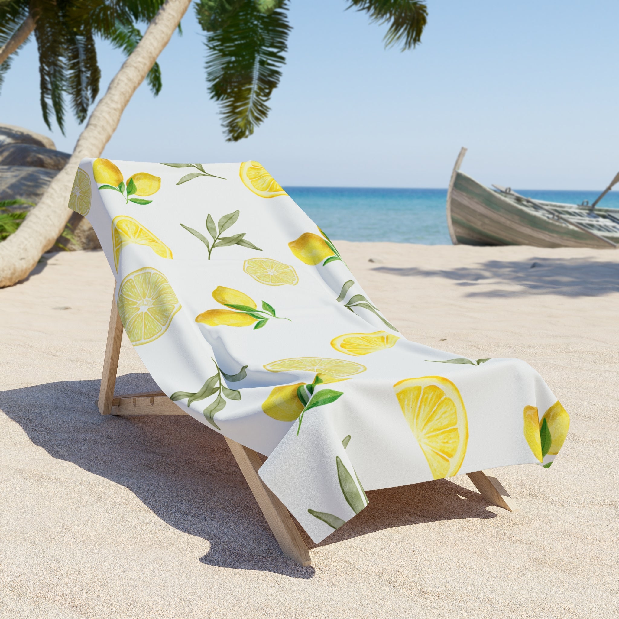 Lemon Beach Towel