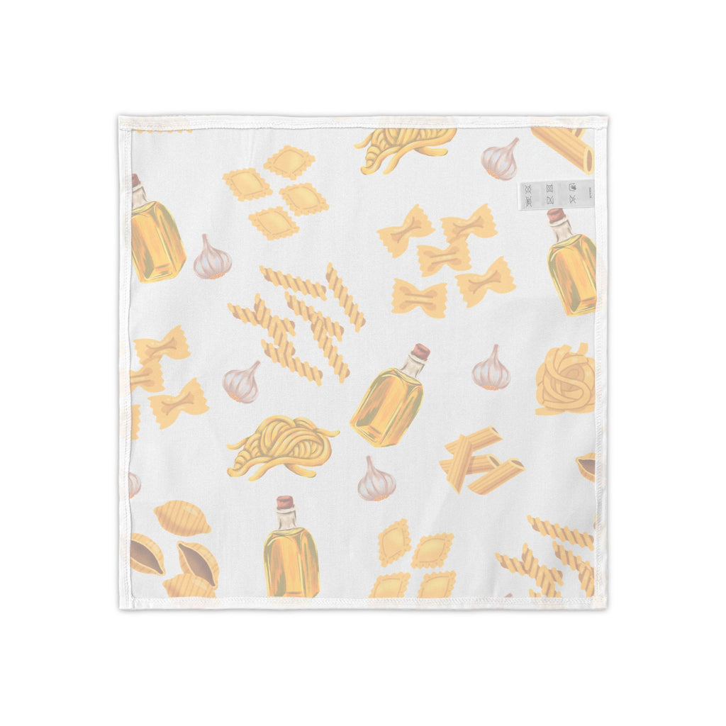 Pasta Pattern Cloth Napkins - Set of 4