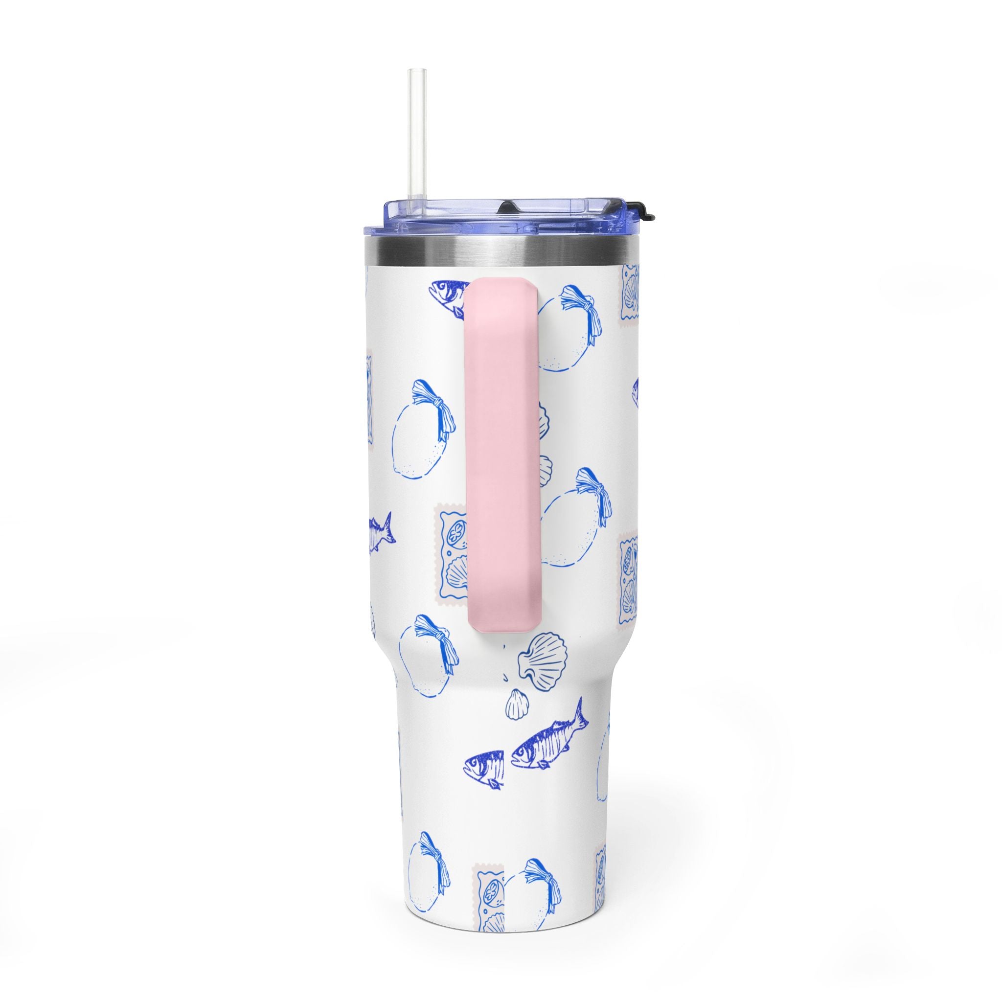 Personalized Ocean Seashell 40oz Tumbler