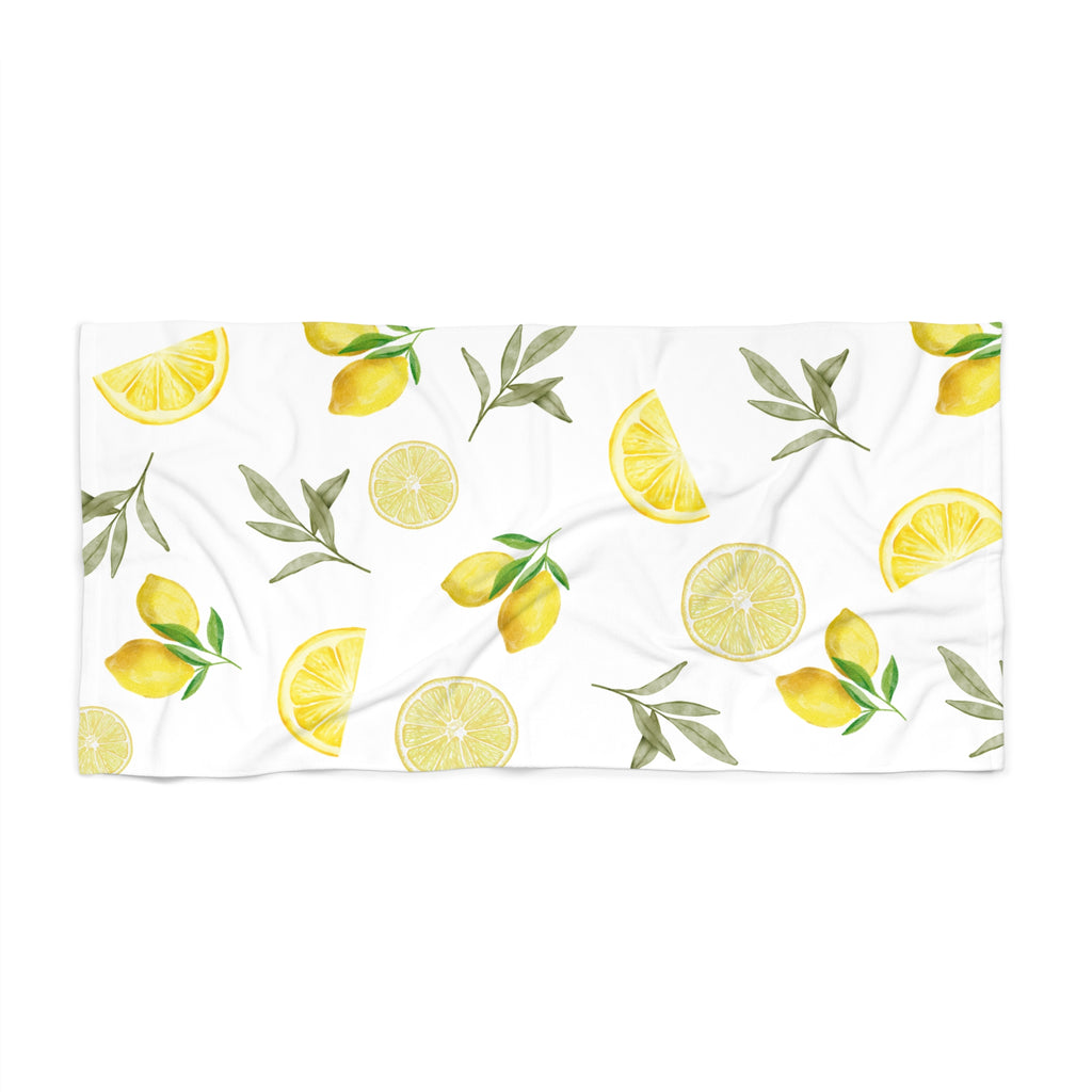 Lemon Beach Towel