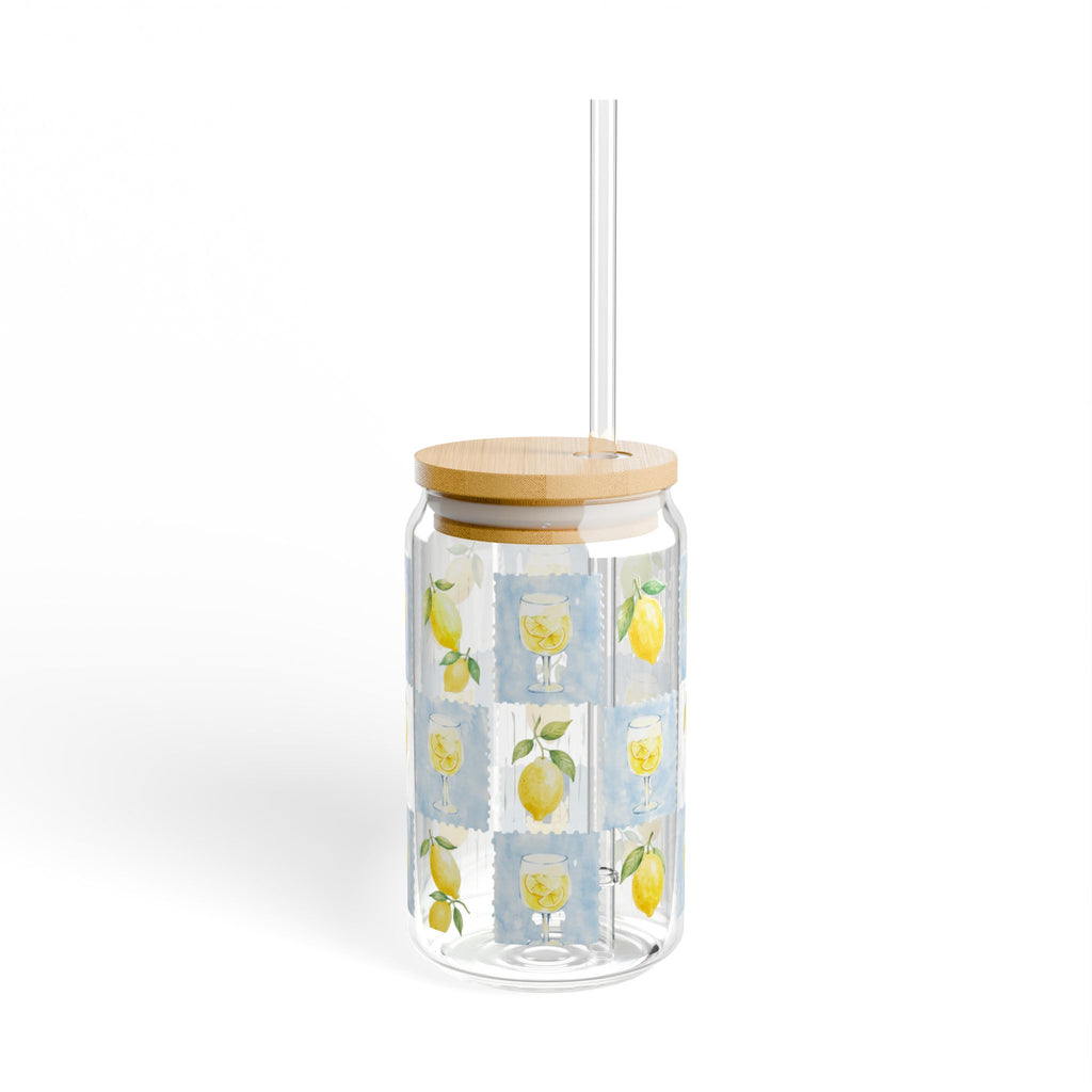 Lemon 16oz Glass Sippe