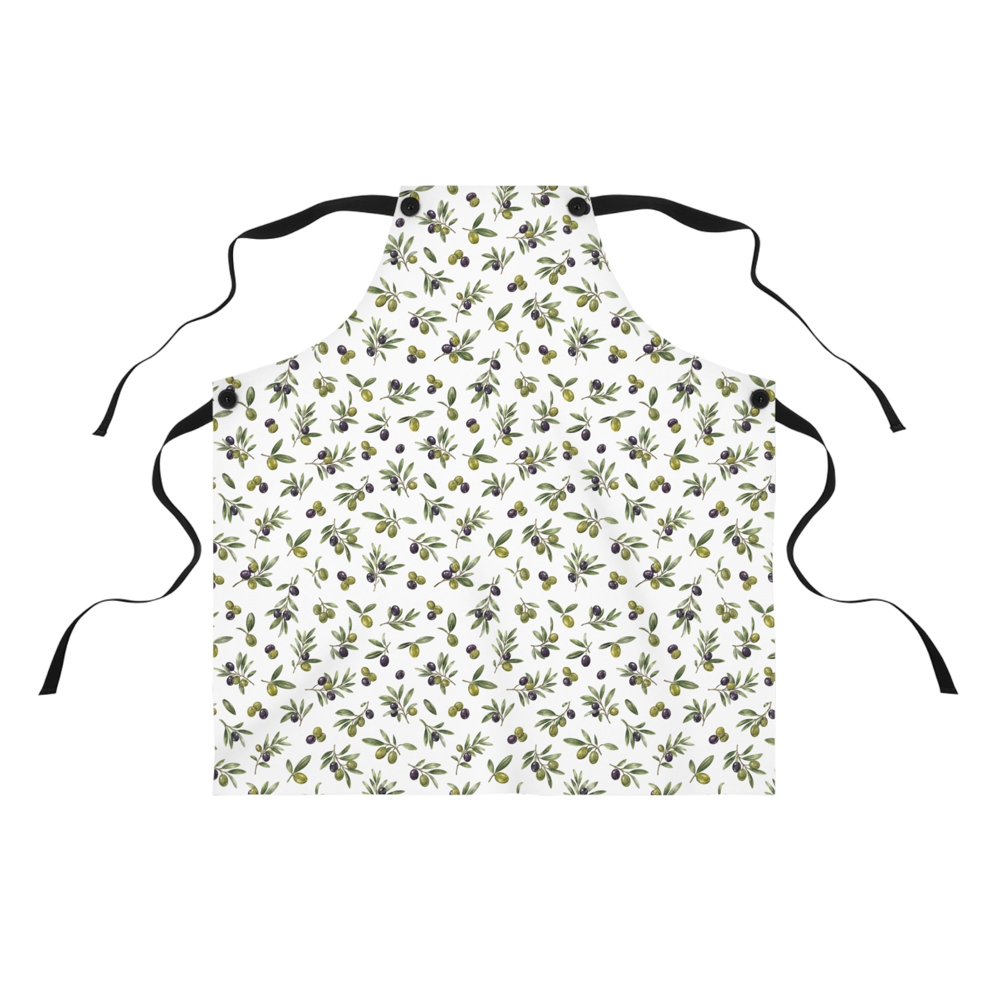 Olive Branches Kitchen Apron