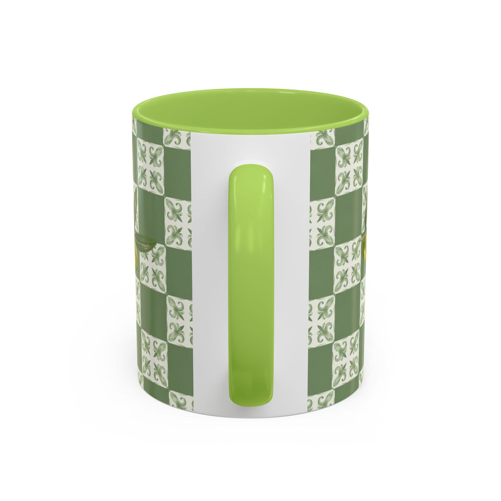 Olive Grove Checkerboard Coffee Mug