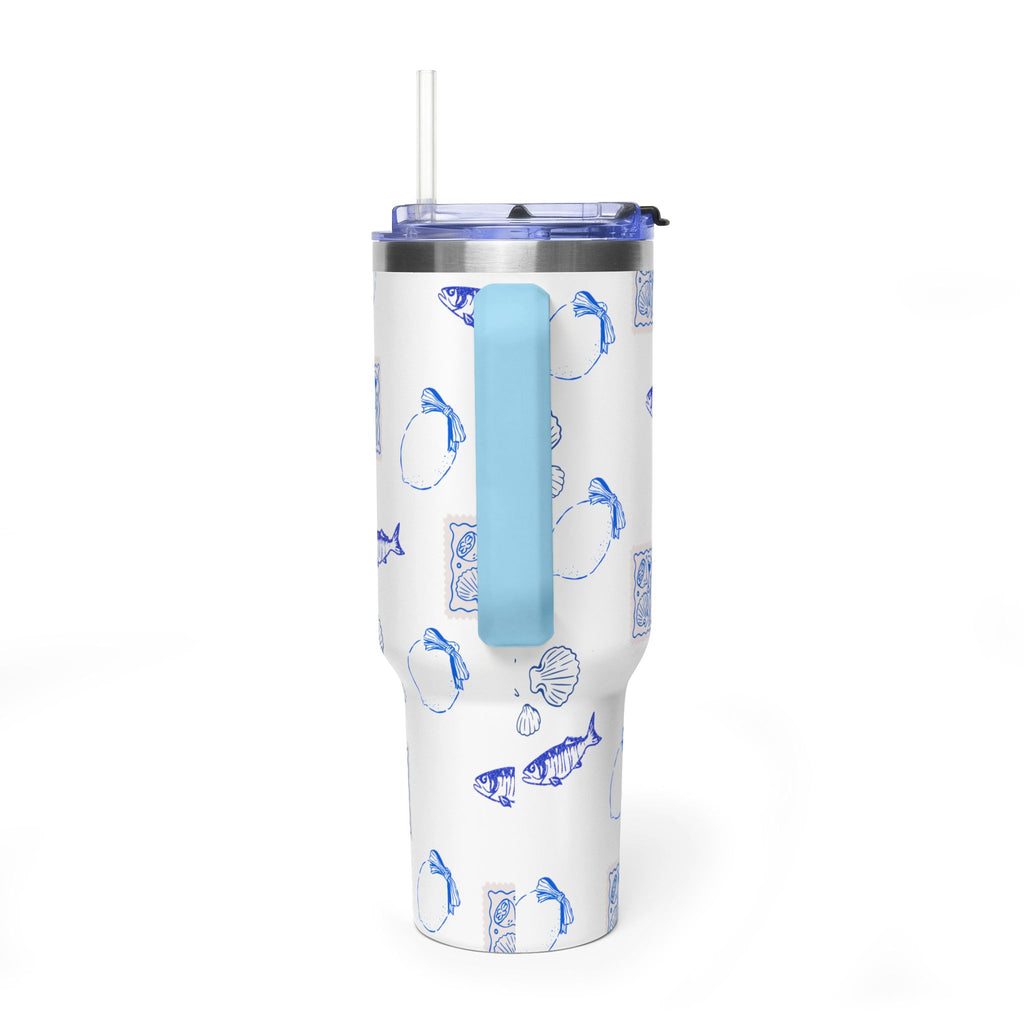 Personalized Ocean Seashell 40oz Tumbler