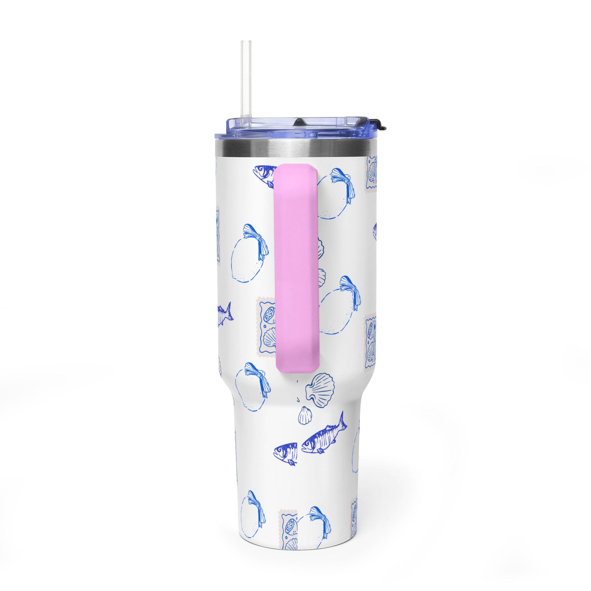 Personalized Ocean Seashell 40oz Tumbler