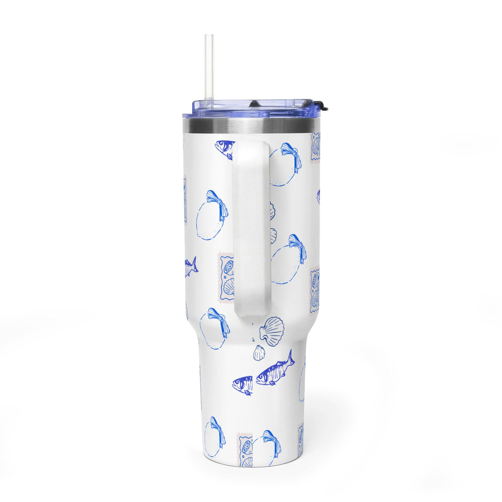 Personalized Ocean Seashell 40oz Tumbler