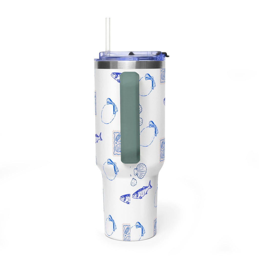 Personalized Ocean Seashell 40oz Tumbler
