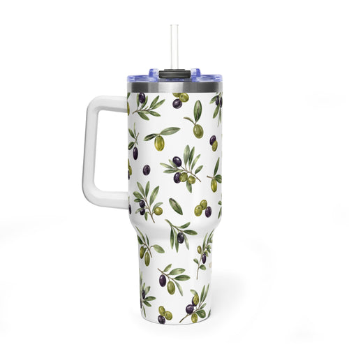 40oz Olive Branch Thermal Tumbler