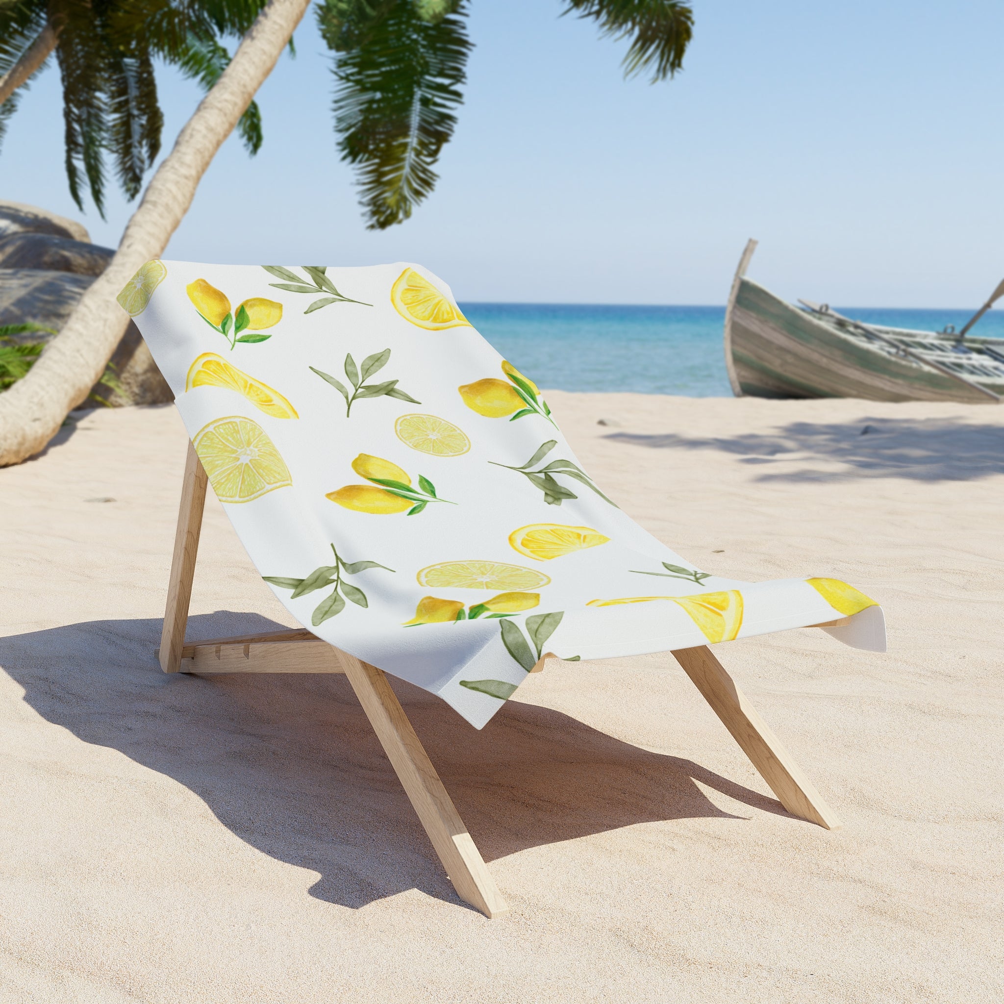 Lemon Beach Towel