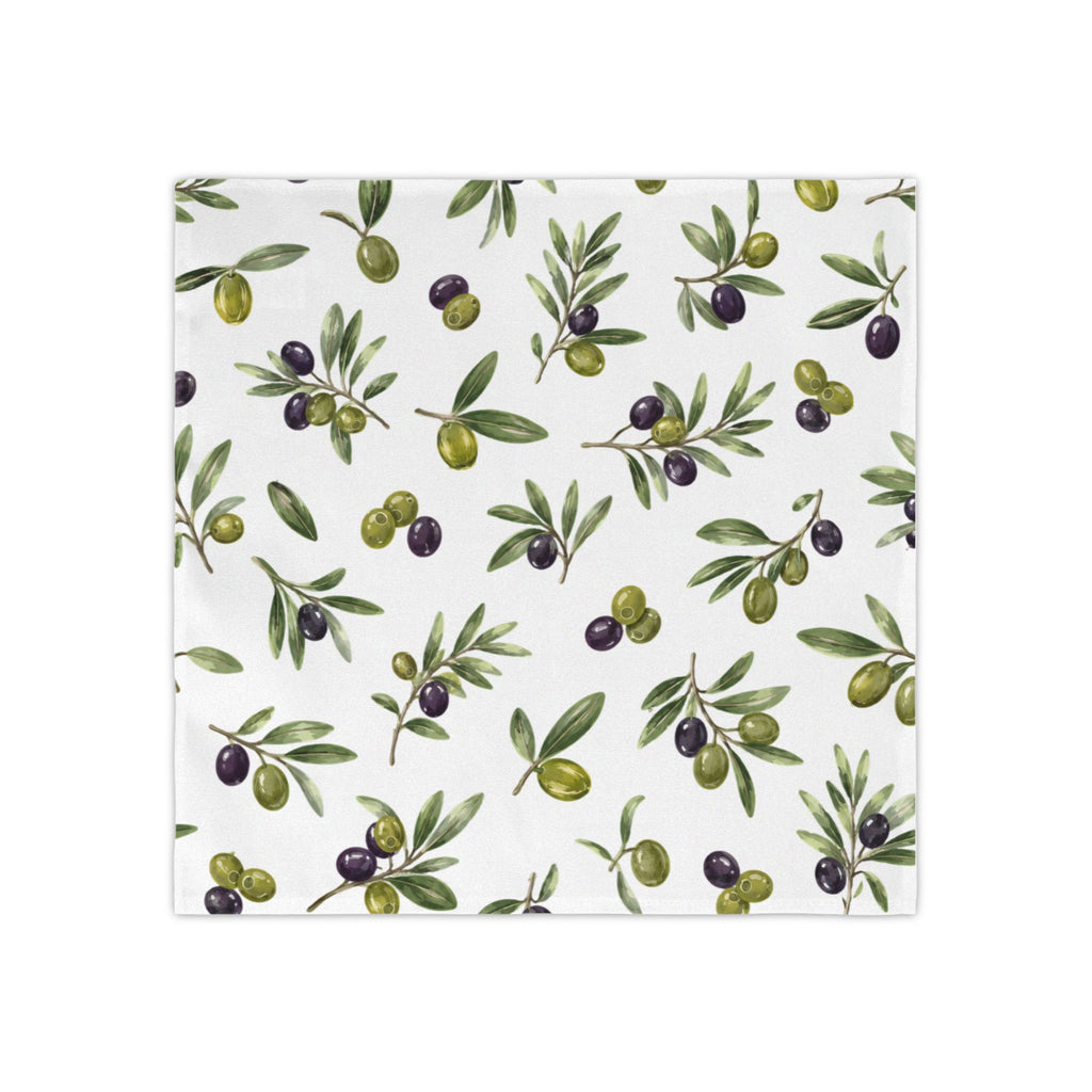 Olive Branch Cloth Napkins (Set of 4)