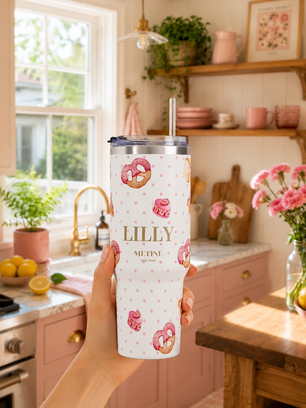 Personalized 40oz Thermal Tumbler