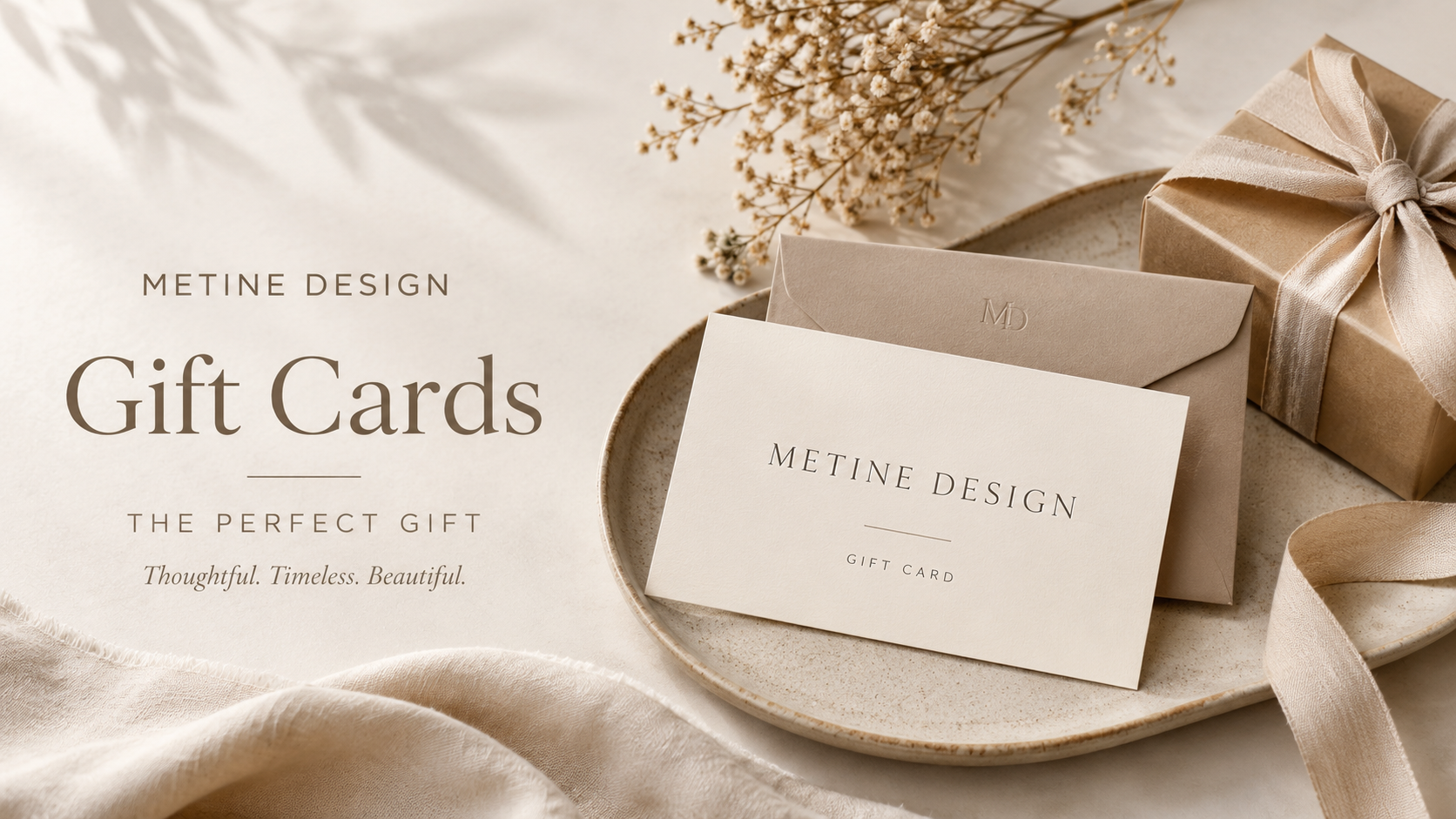METINE DESIGN Gift Card