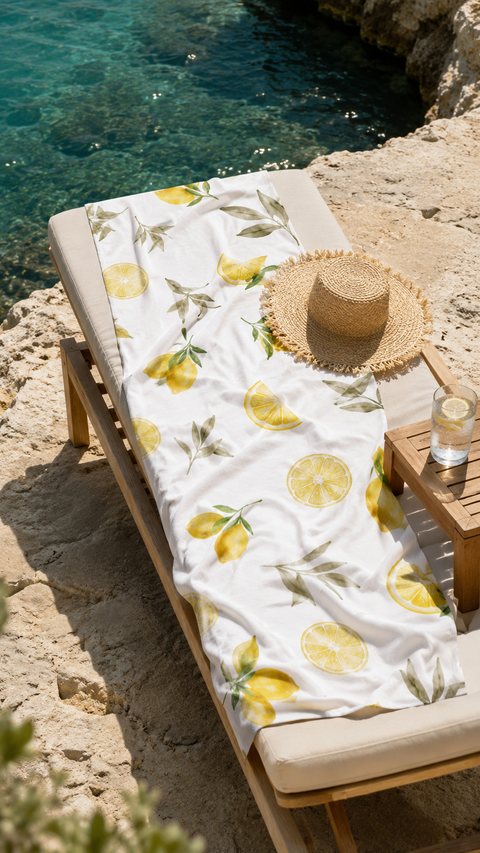 Lemon Beach Towel