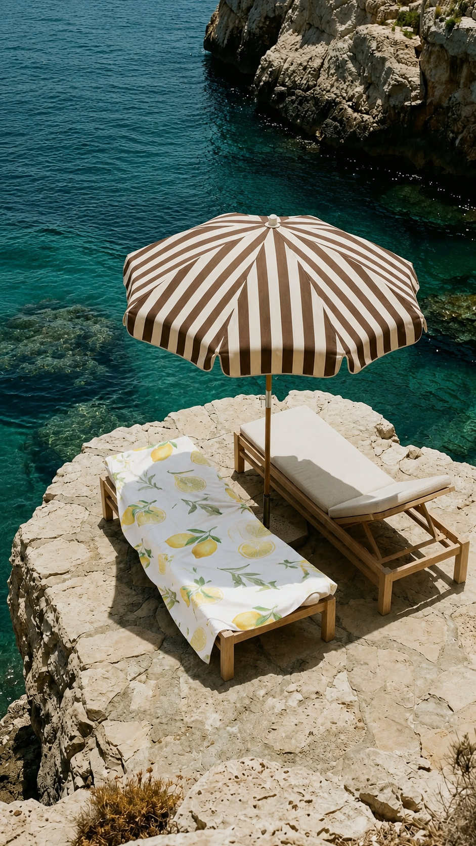 Lemon Beach Towel